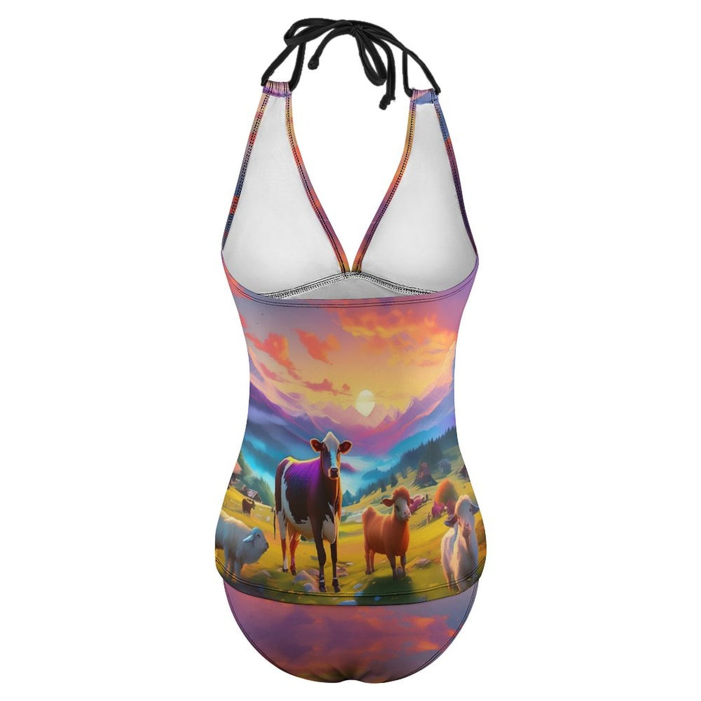 Womens Split swimsuit