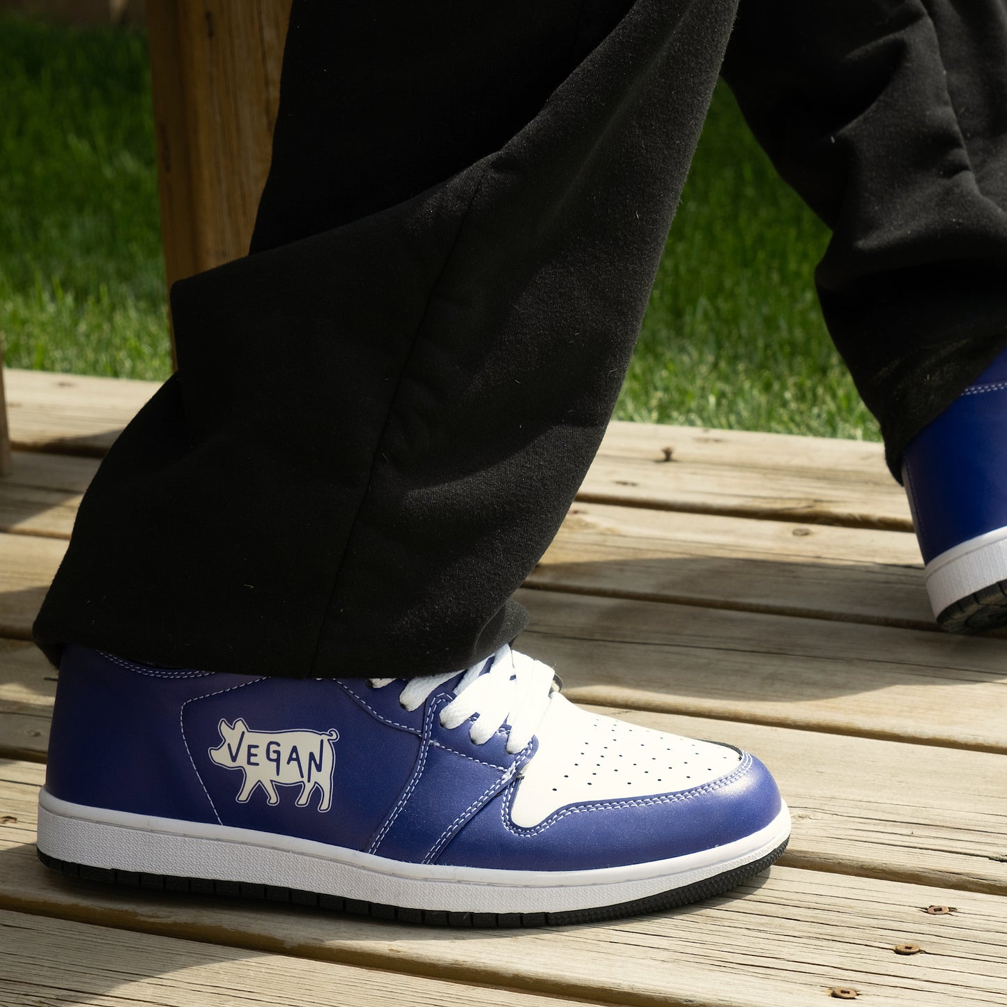 Vegan Retros - Blue Steel