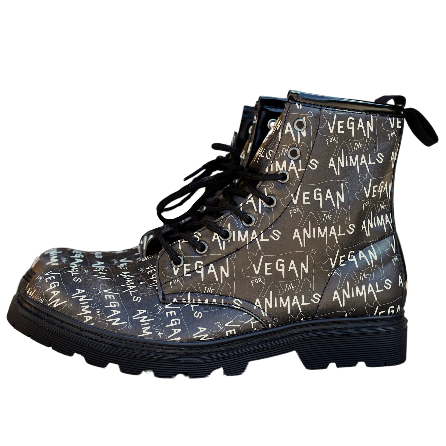 VEGAN For The Animals Dr Martin Styled Boots