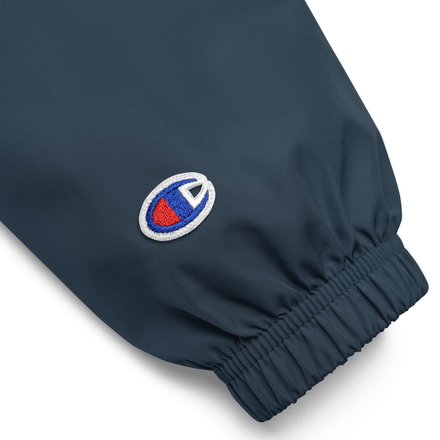 VEGAN Embroidered Champion Packable Jacket