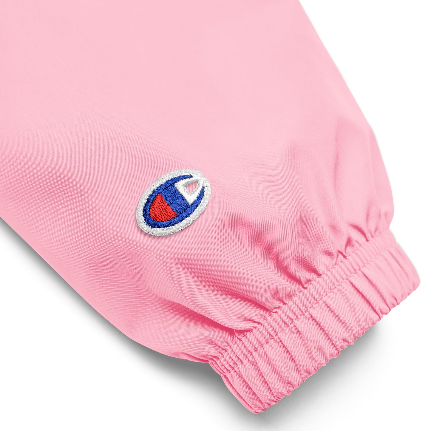 VEGAN Embroidered Champion Packable Jacket
