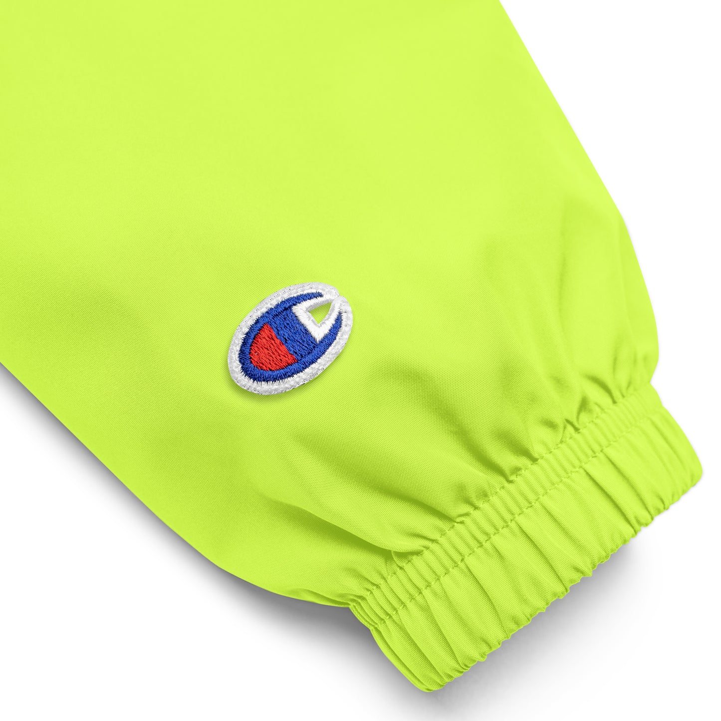 VEGAN Embroidered Champion Packable Jacket