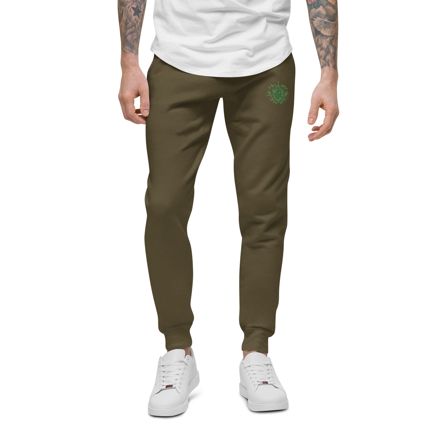 VFA " Vegan For The Animals " Embroidered Unisex fleece sweatpants