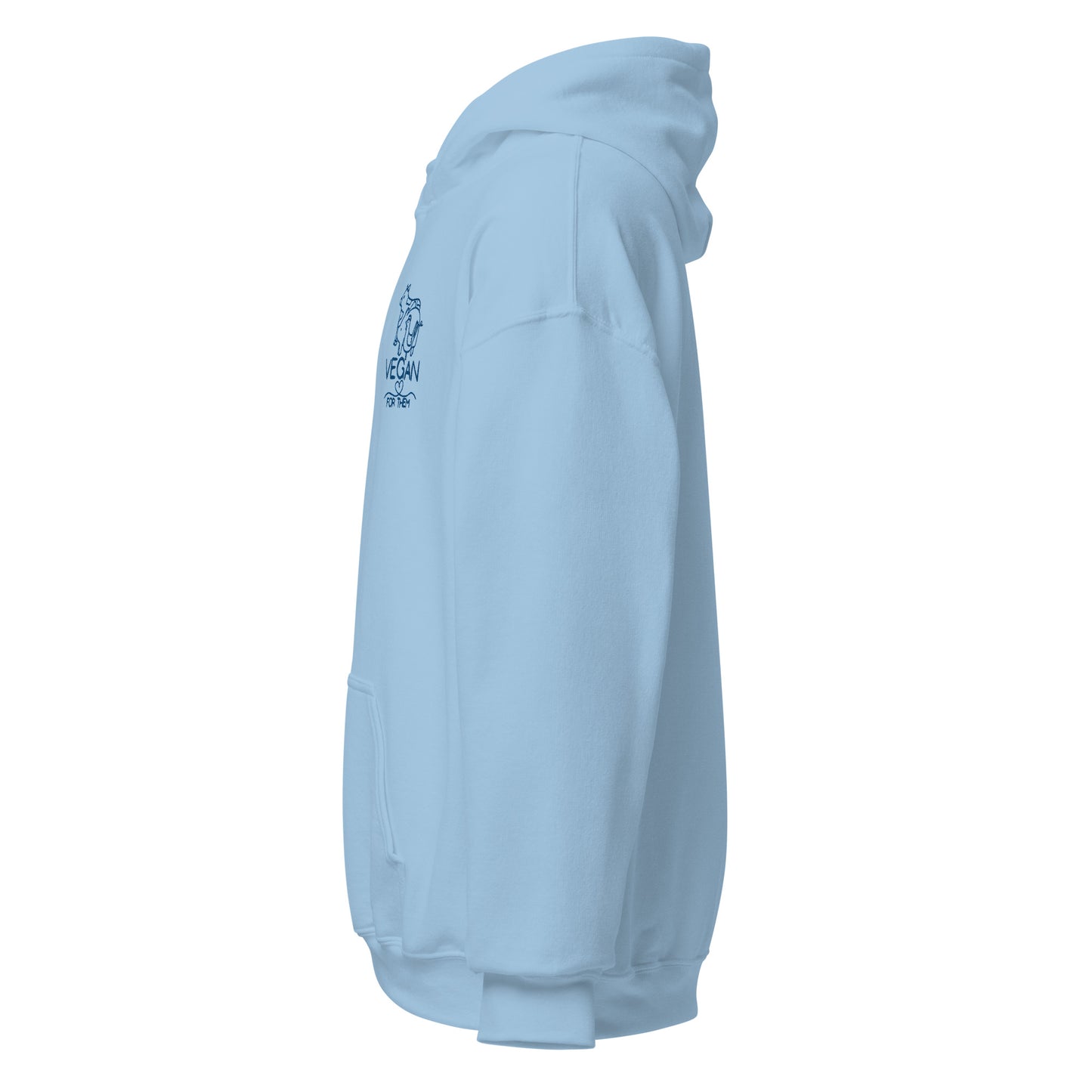 VEGAN For Them Embroidered Unisex Hoodie