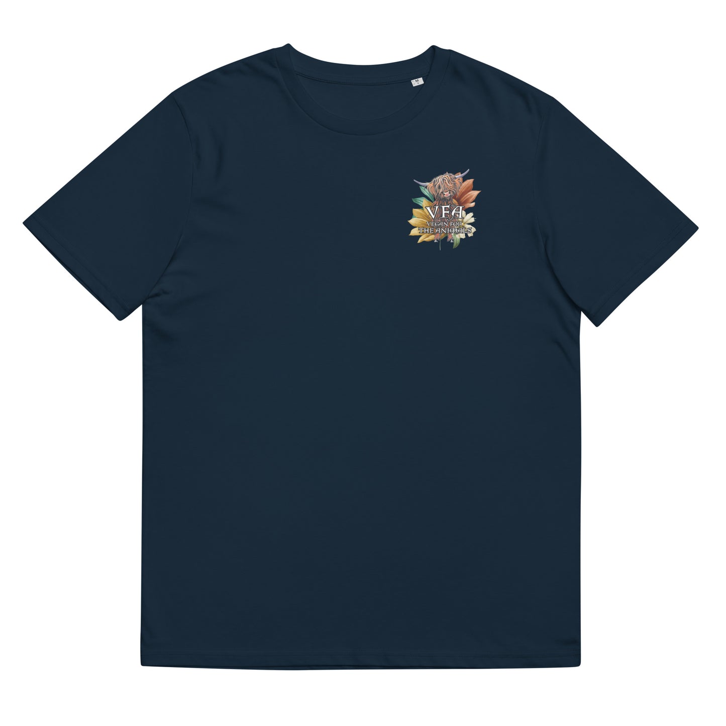 VEGAN For The Animals Unisex organic cotton t-shirt