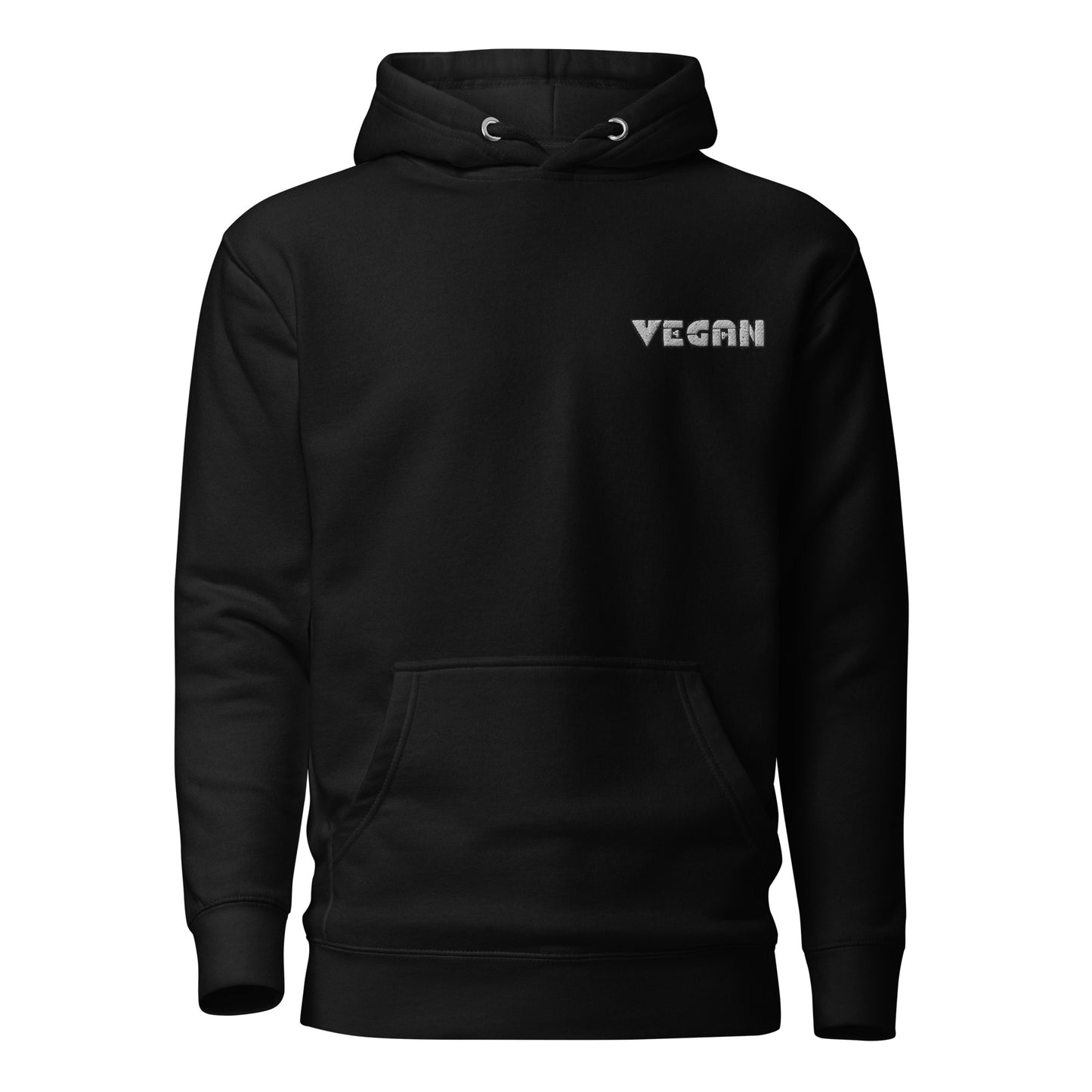 VEGAN " MEat" Embroidered Premium Unisex Hoodie