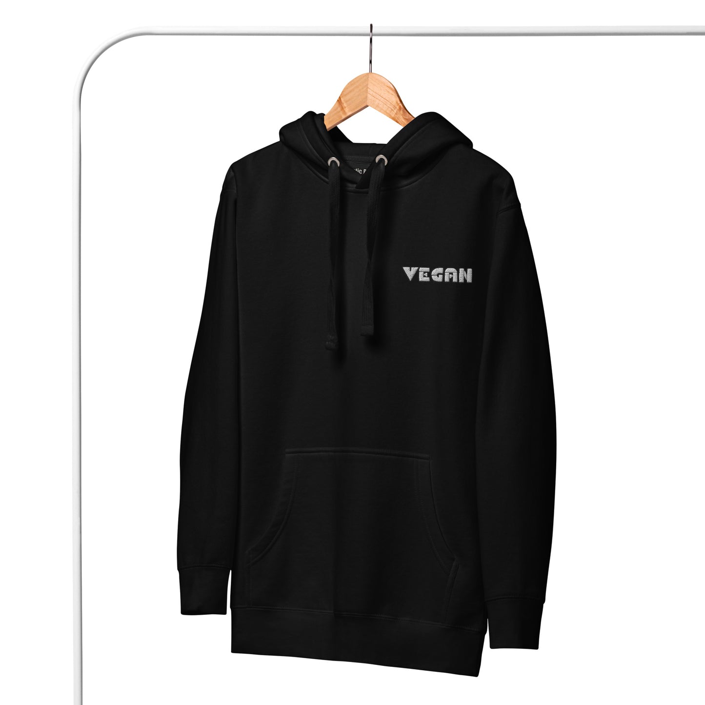 VEGAN " MEat" Embroidered Premium Unisex Hoodie