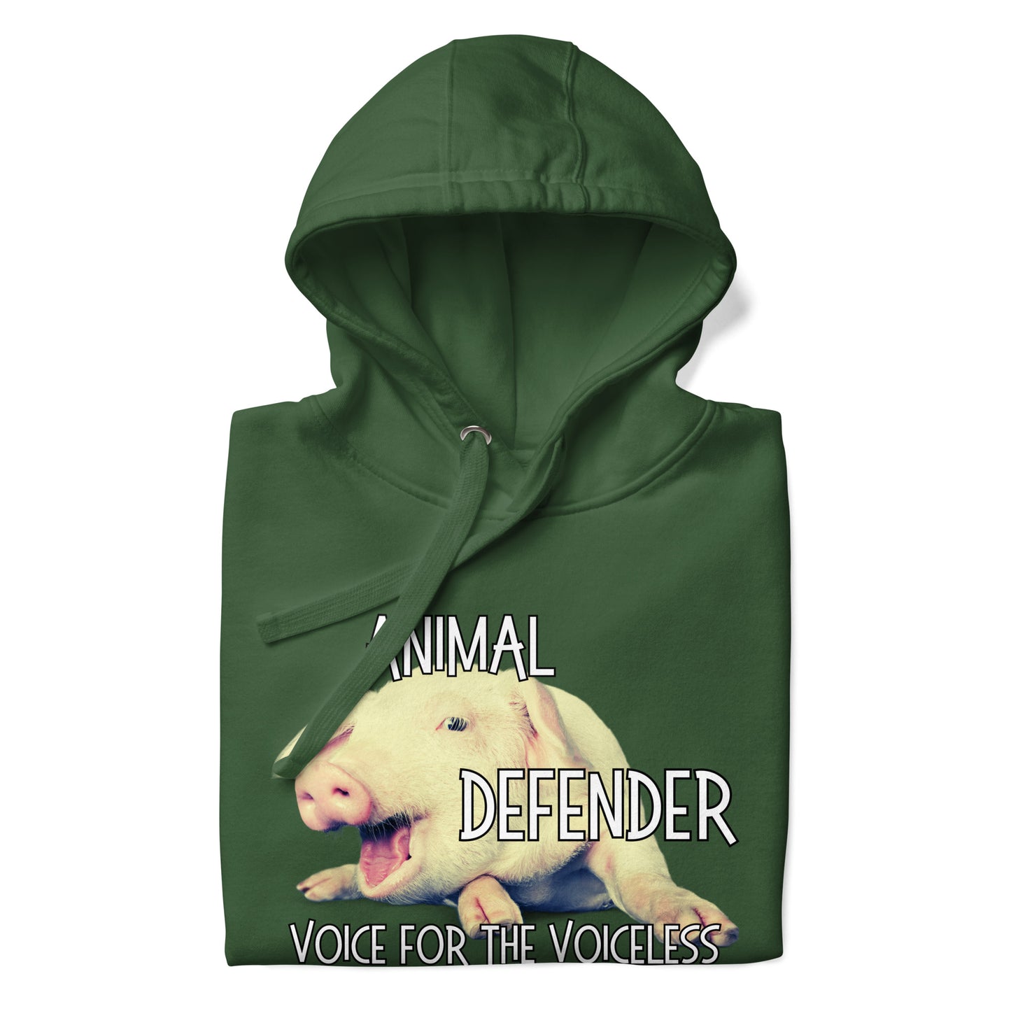 VEGAN " Animal Defender" Unisex Premium Hoodie