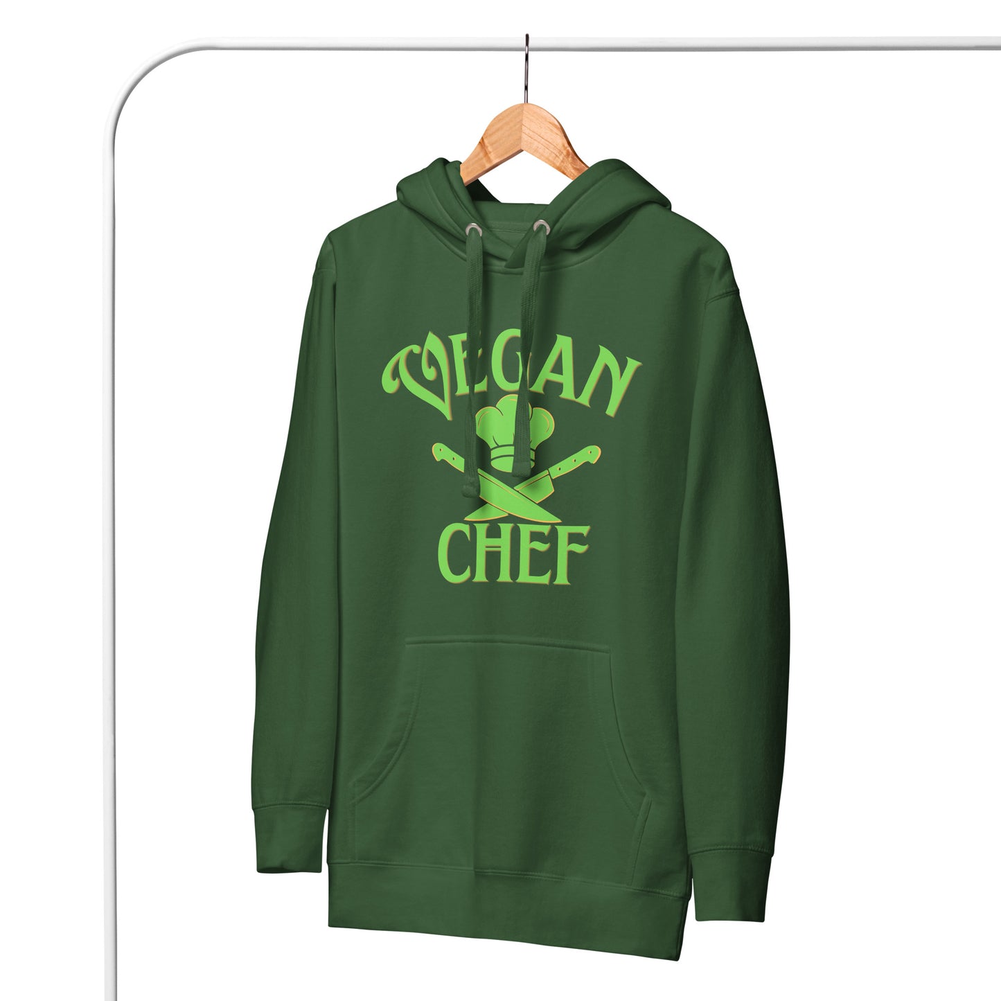 VEGAN Chef Premium Unisex Hoodie