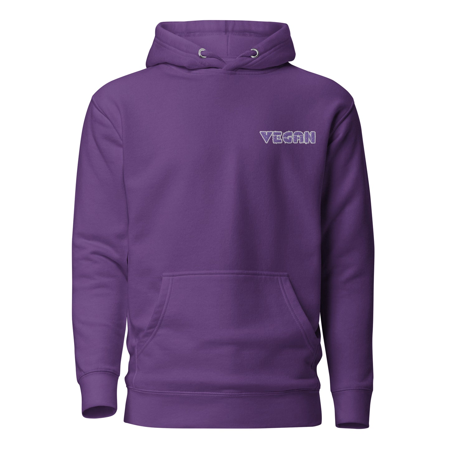 VEGAN " MEat" Embroidered Premium Unisex Hoodie