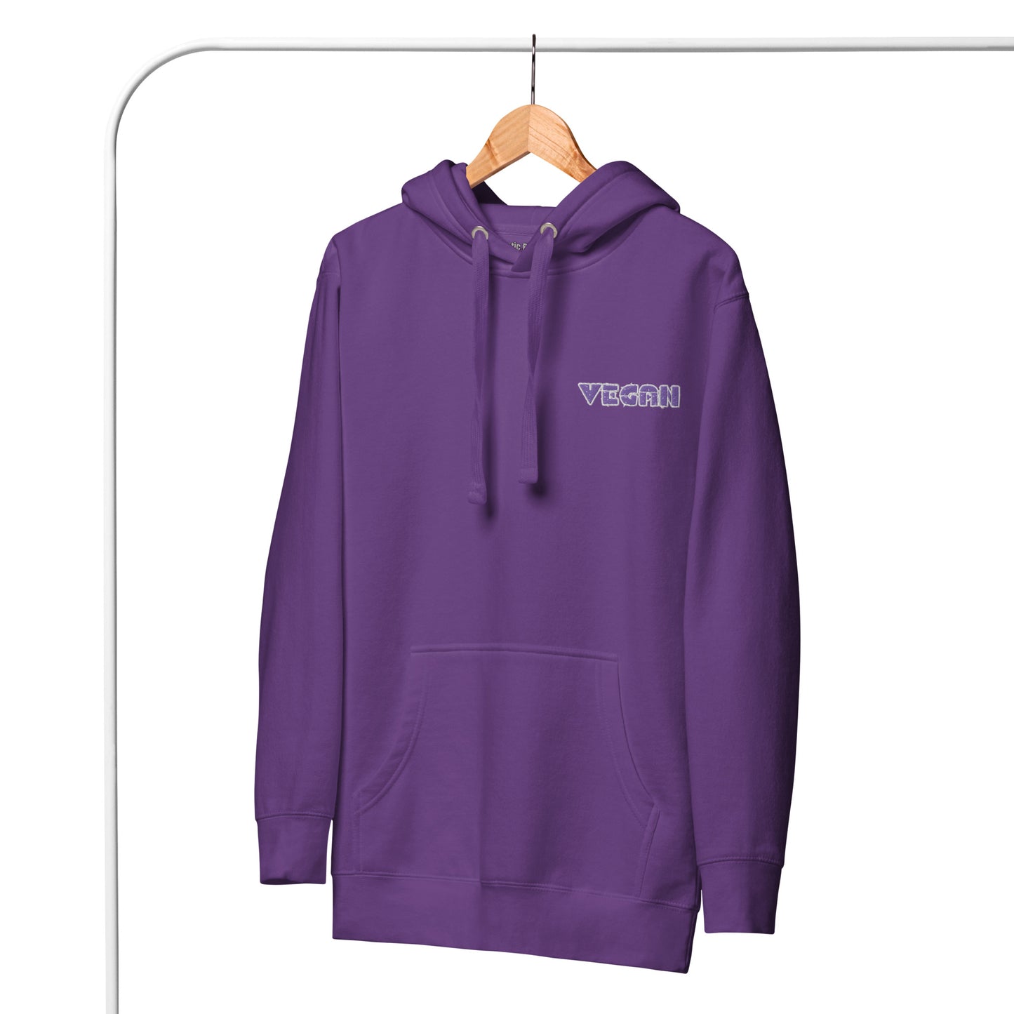 VEGAN " MEat" Embroidered Premium Unisex Hoodie