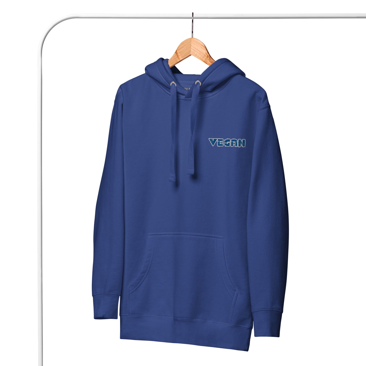 VEGAN " MEat" Embroidered Premium Unisex Hoodie