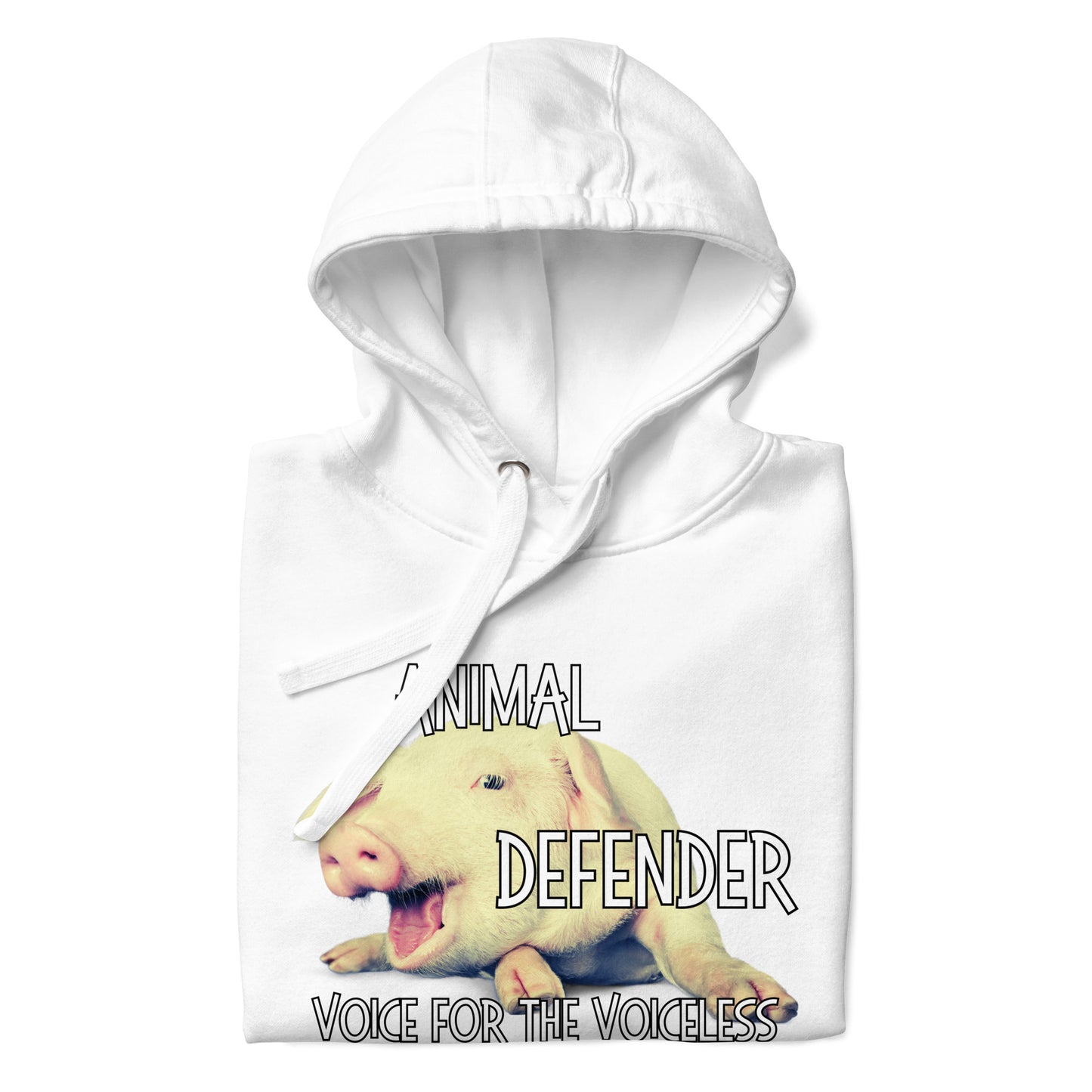 VEGAN " Animal Defender" Unisex Premium Hoodie