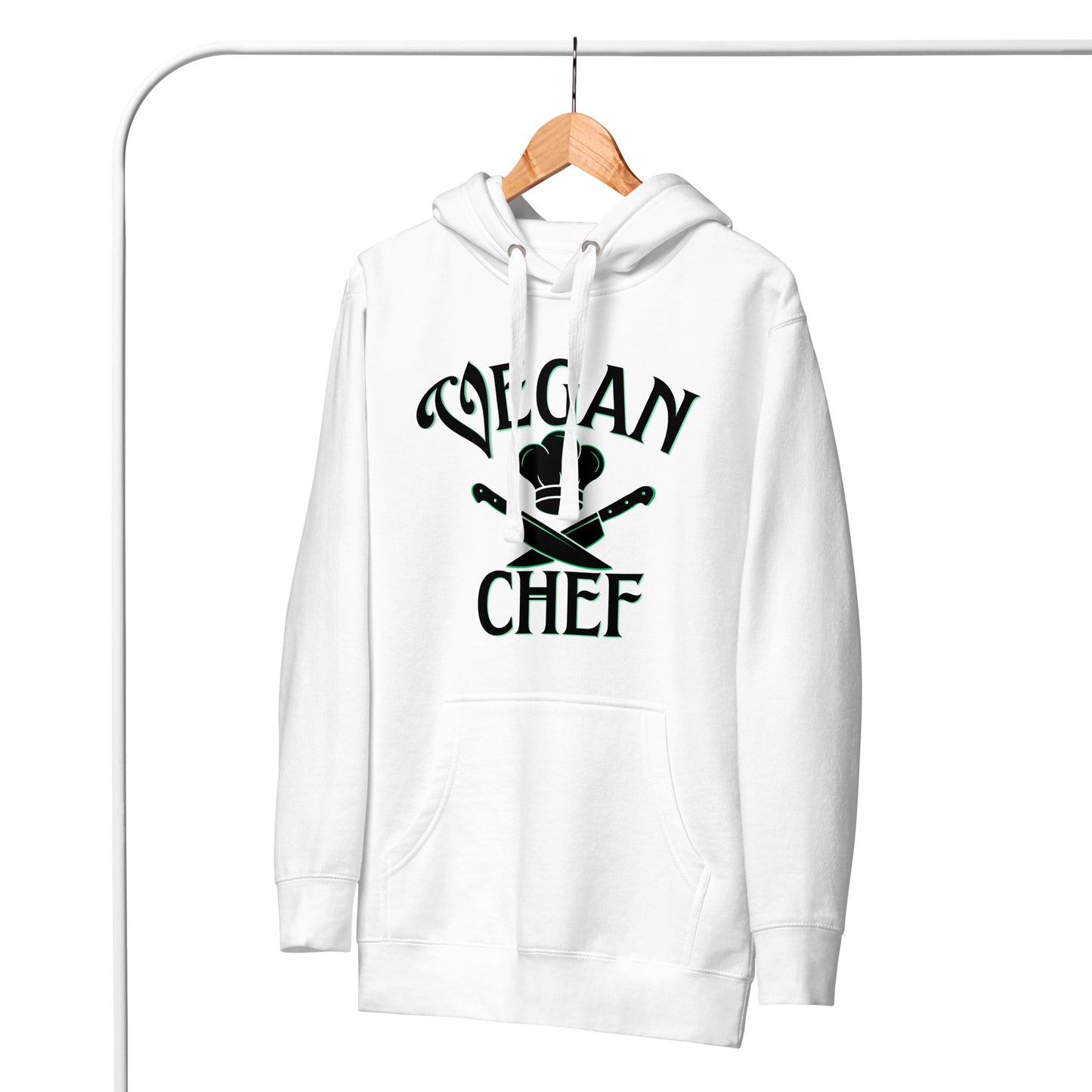 VEGAN Chef Premium Unisex Hoodie