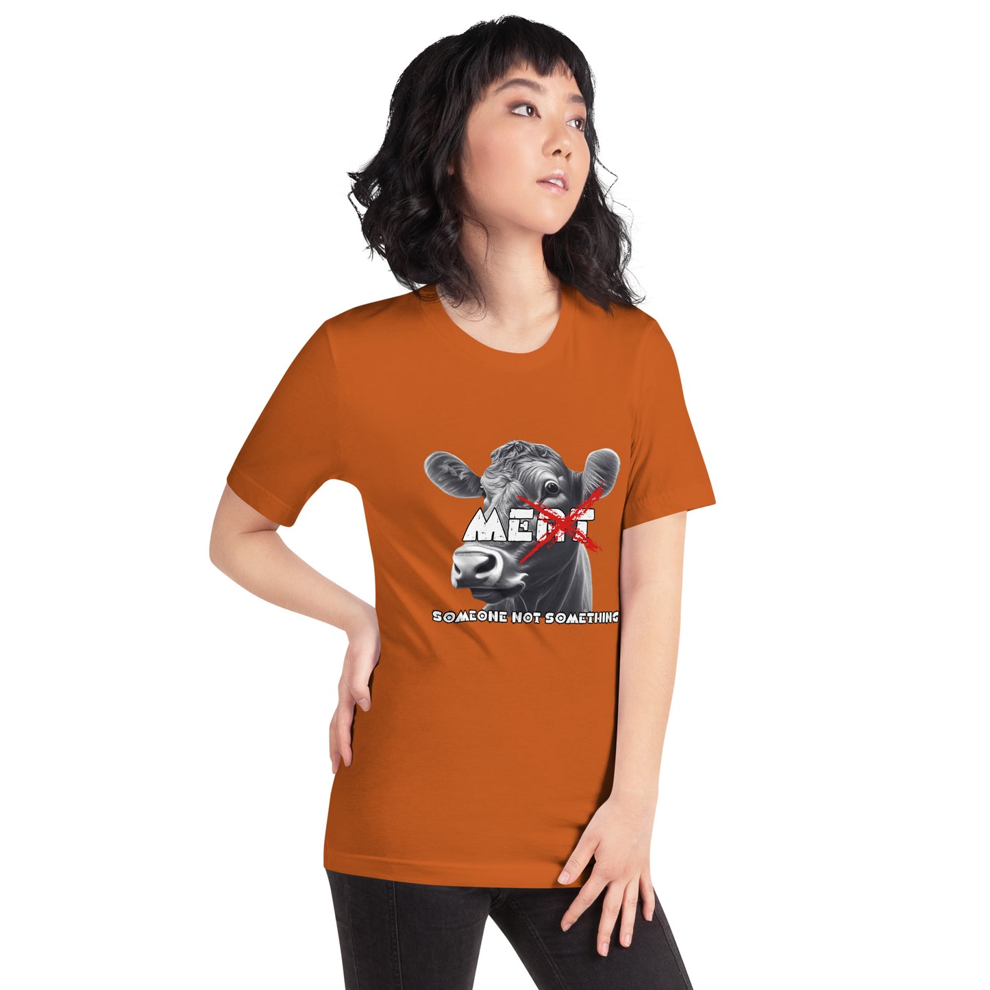 VEGAN " MEat" Unisex Cotton T-shirt
