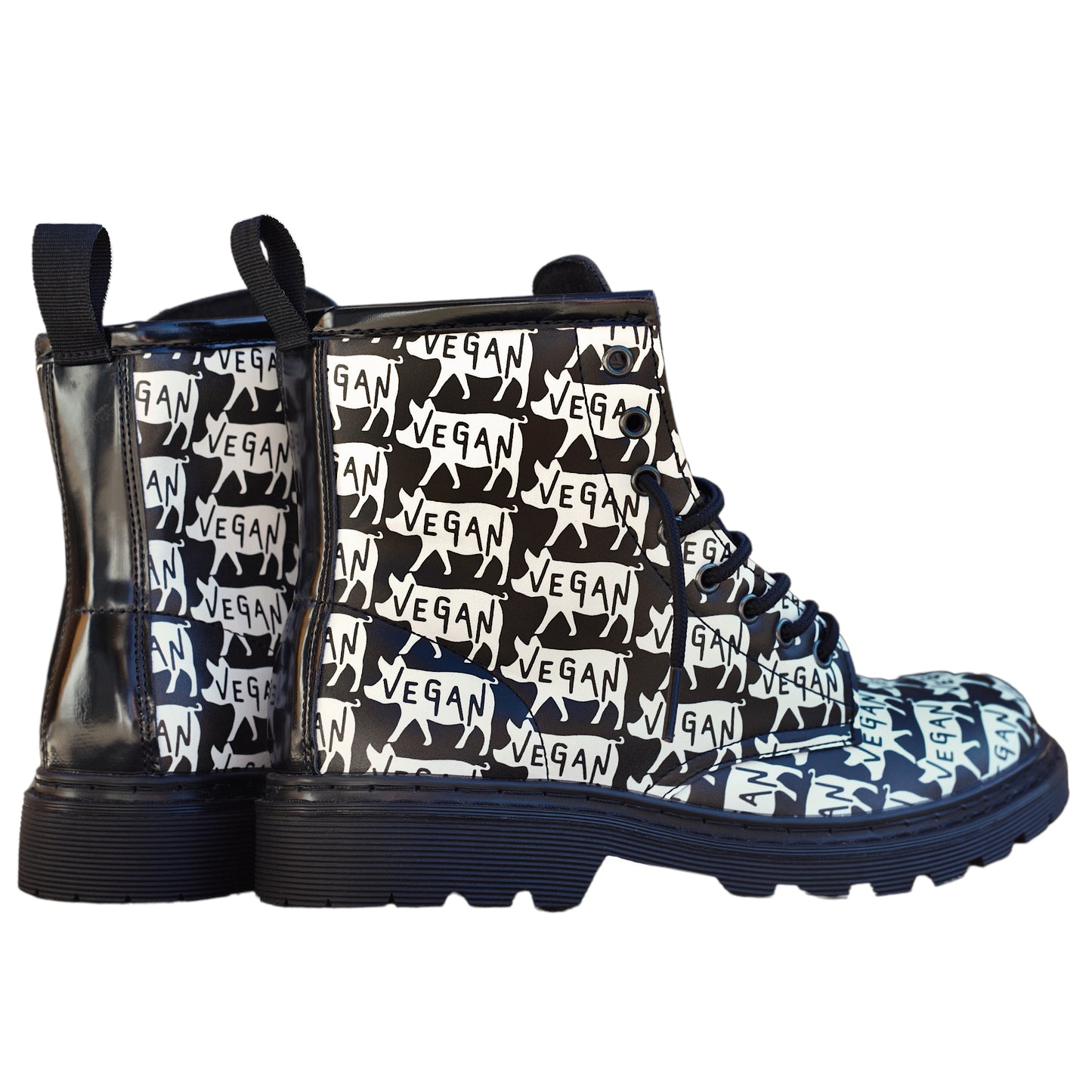 VEGAN Dr Martin Styled Boots