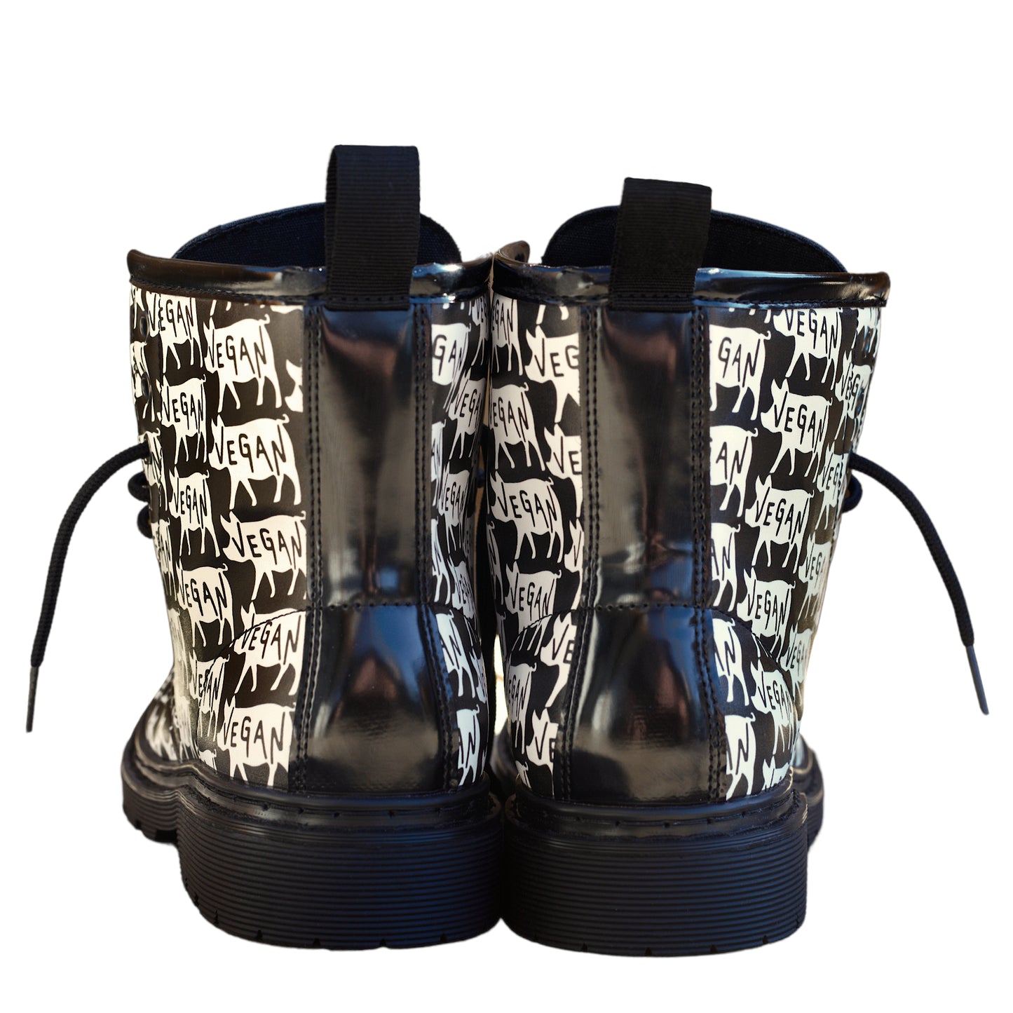 VEGAN Dr Martin Styled Boots