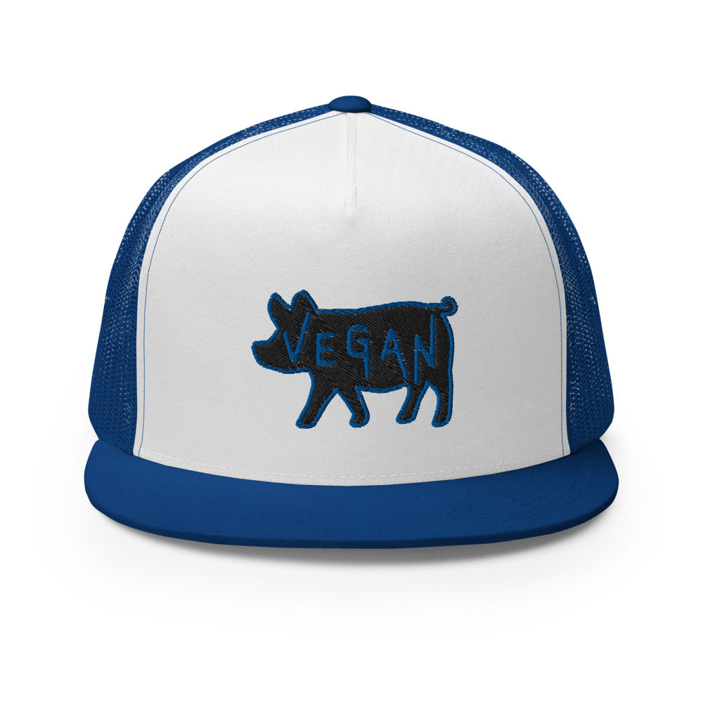 VEGAN Embroidered Trucker Cap