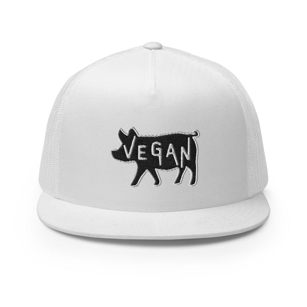 VEGAN Embroidered Trucker Cap