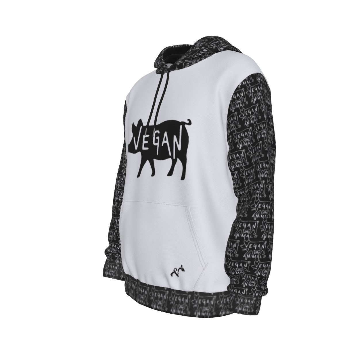 VEGAN Heavy Fleece Pullover Hoodie