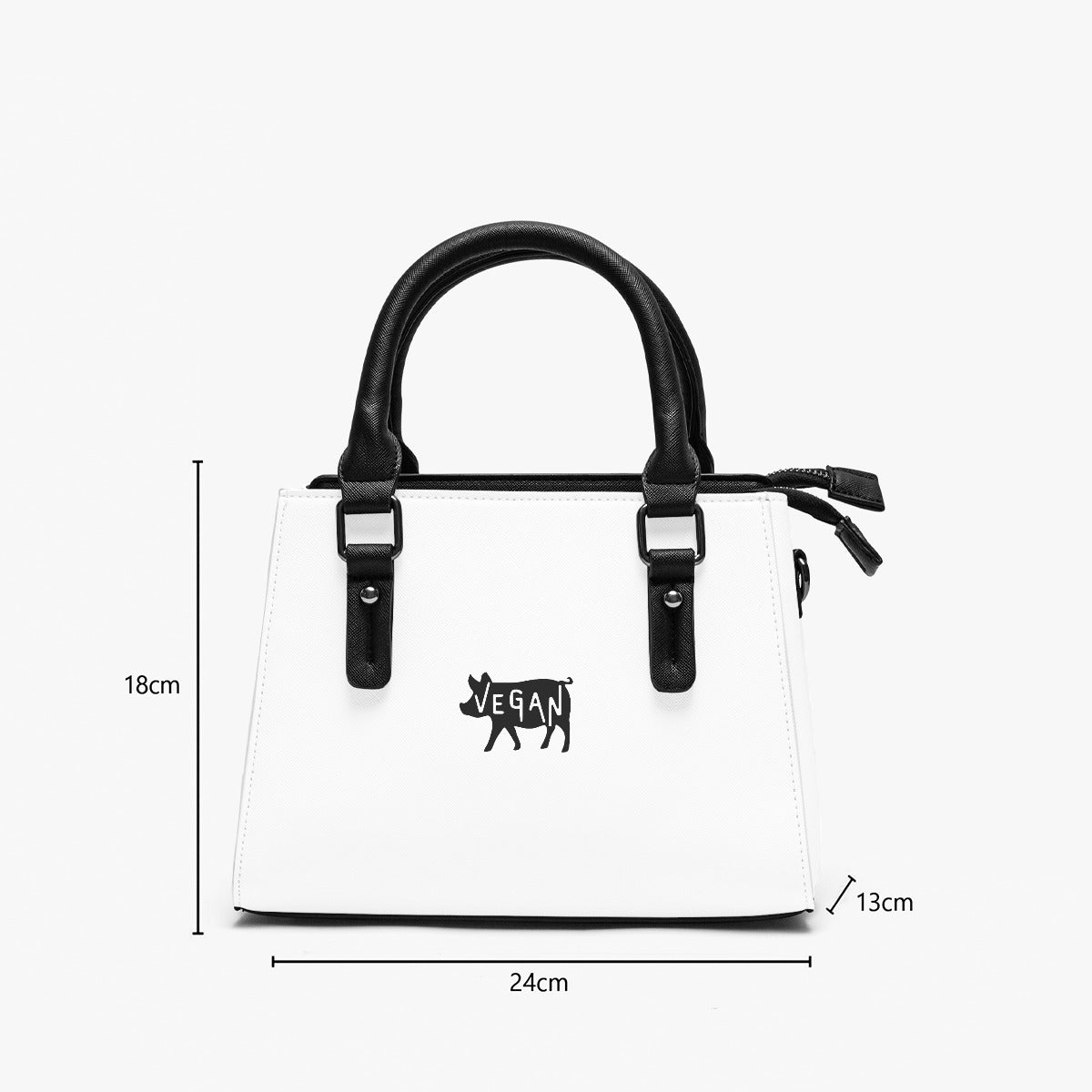 VEGAN Faux Leather Designer Multifunctional Handbag