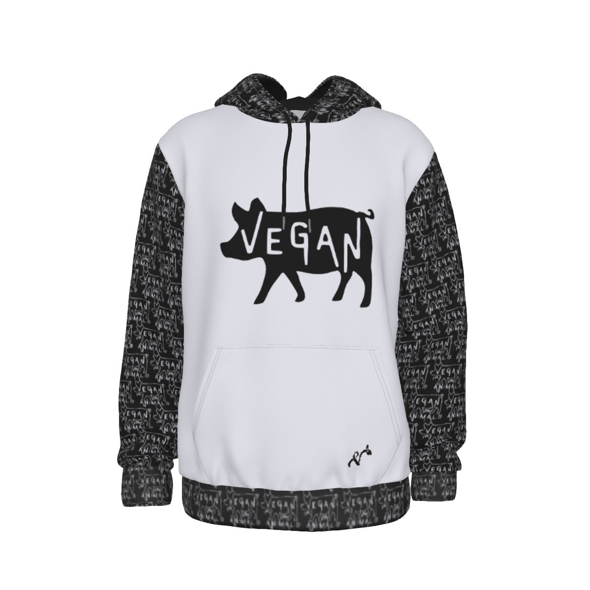 VEGAN Heavy Fleece Pullover Hoodie