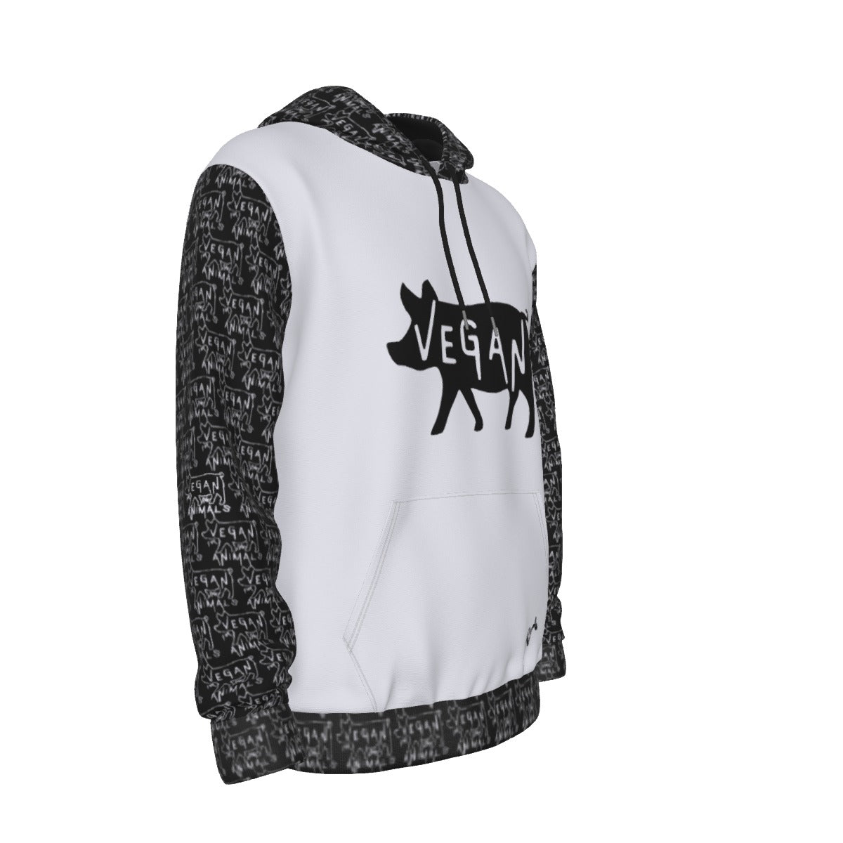 VEGAN Heavy Fleece Pullover Hoodie