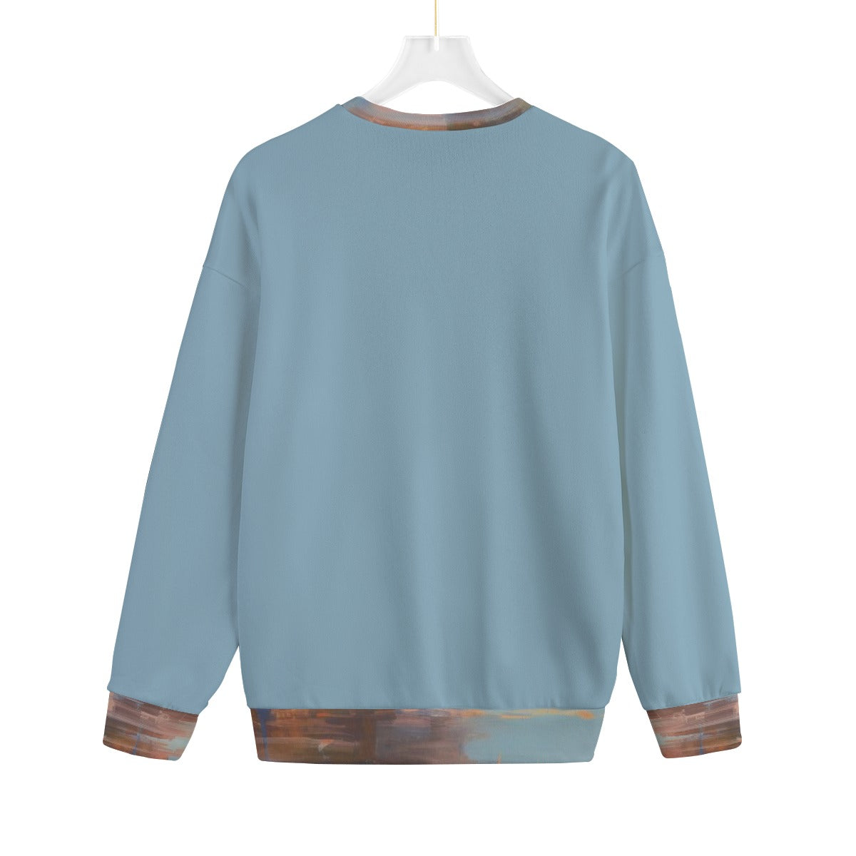 Vegan Unisex Drop-shoulder Knitted Fleece Christmas Sweater