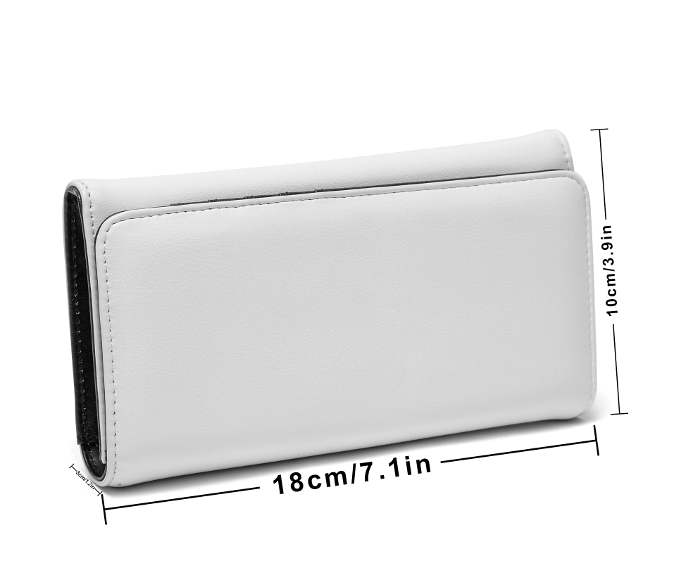 VEGAN Faux Leather Foldable Wallet
