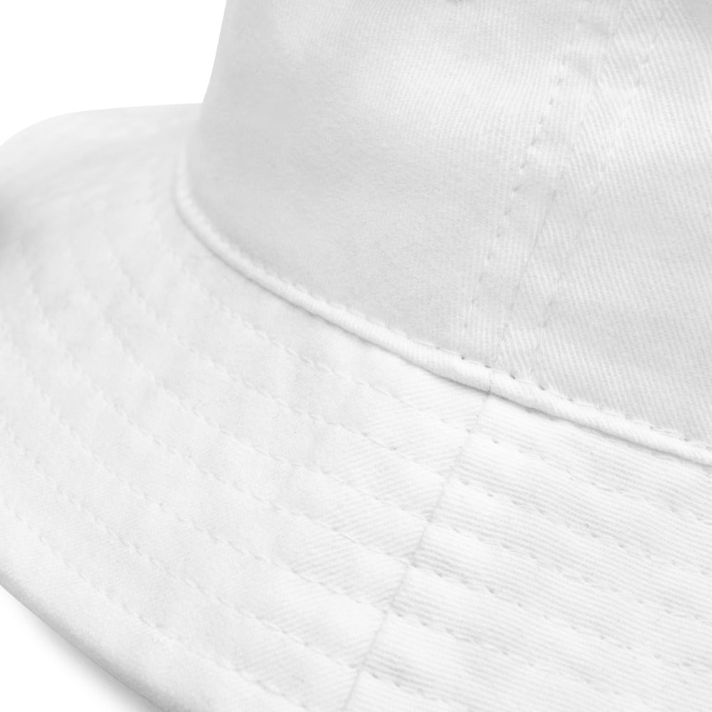 VEGAN Embroidered Bucket Hat