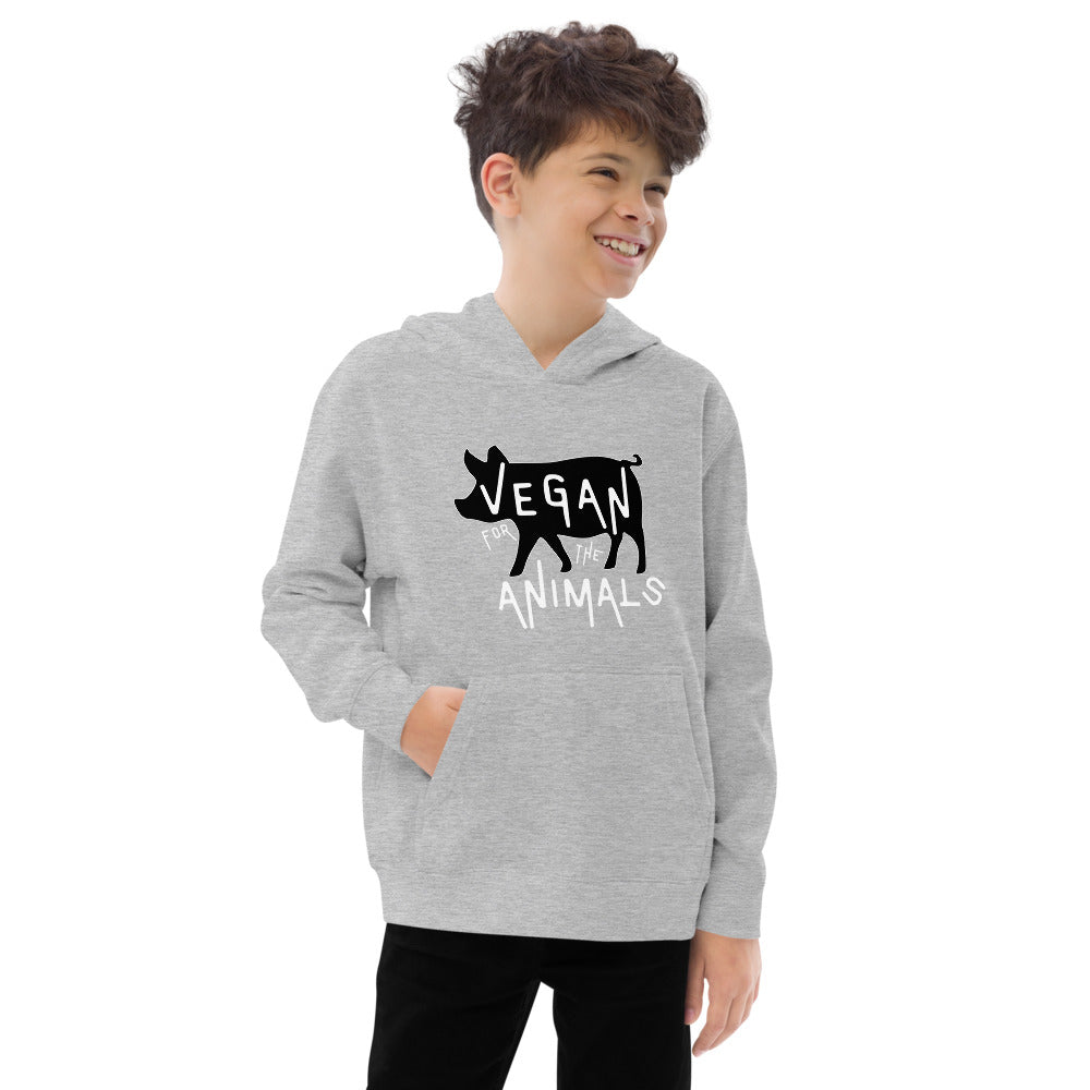 Kids Vegan Fleece Hoodie