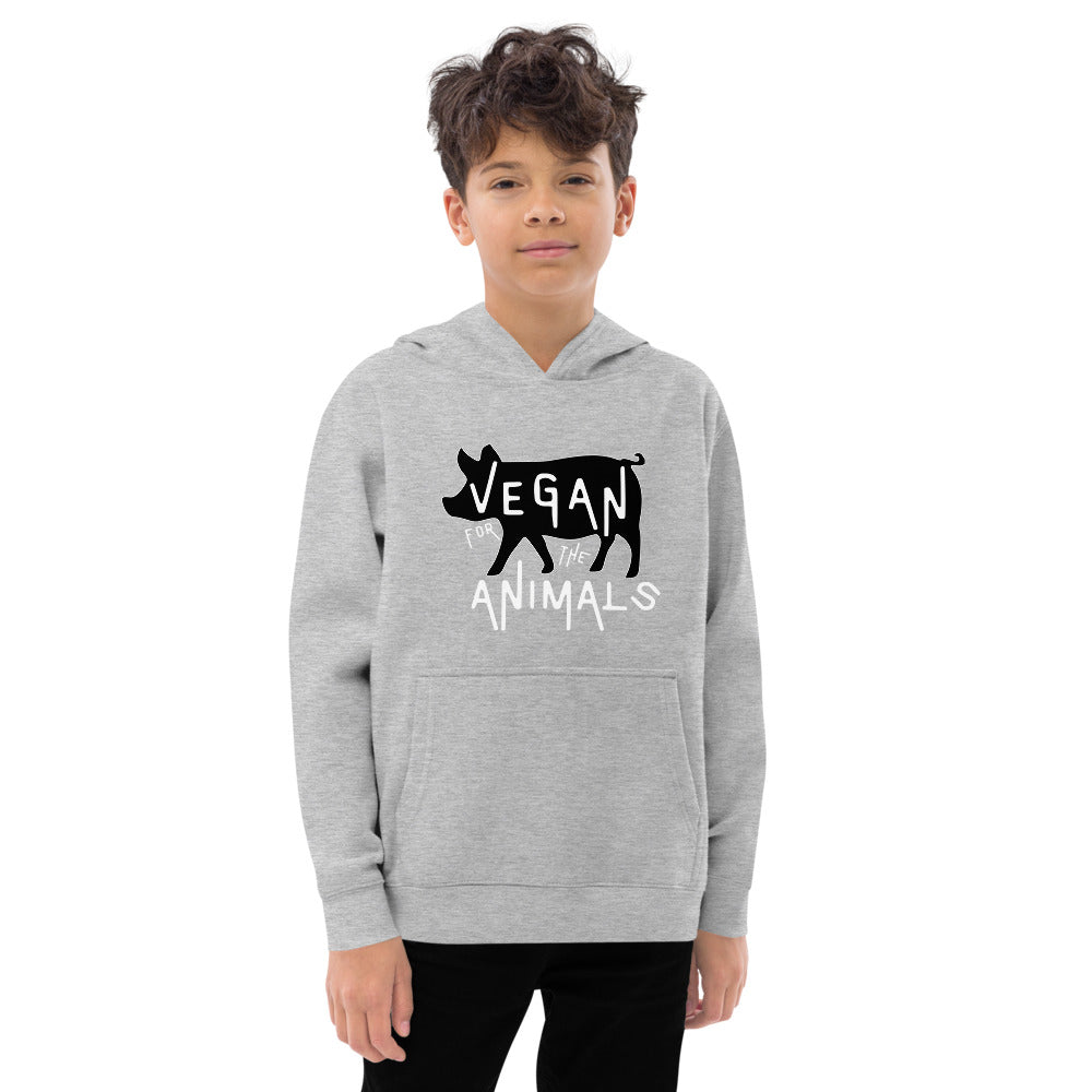 Kids Vegan Fleece Hoodie