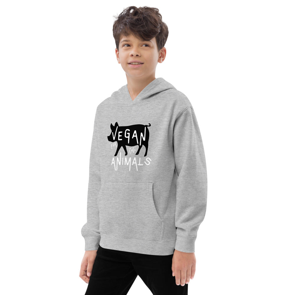 Kids Vegan Fleece Hoodie