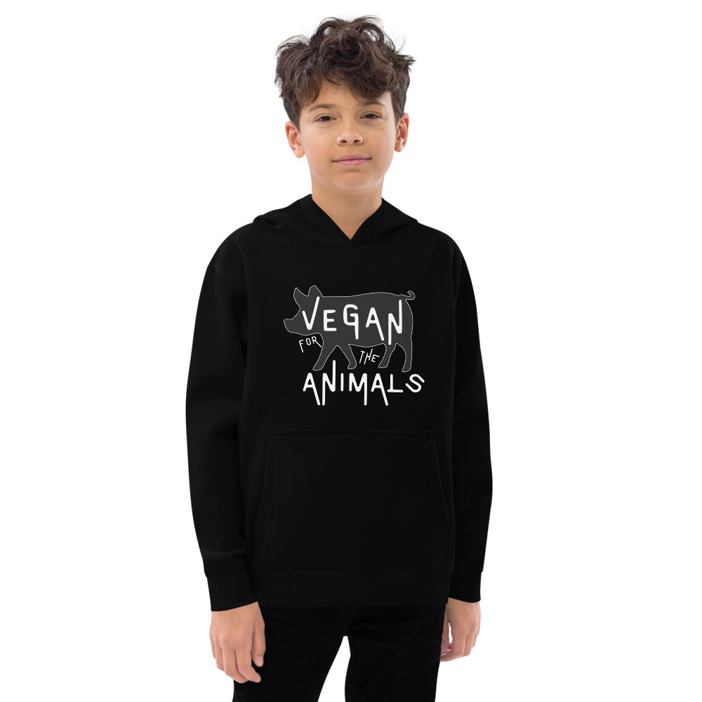 Kids Vegan Fleece Hoodie