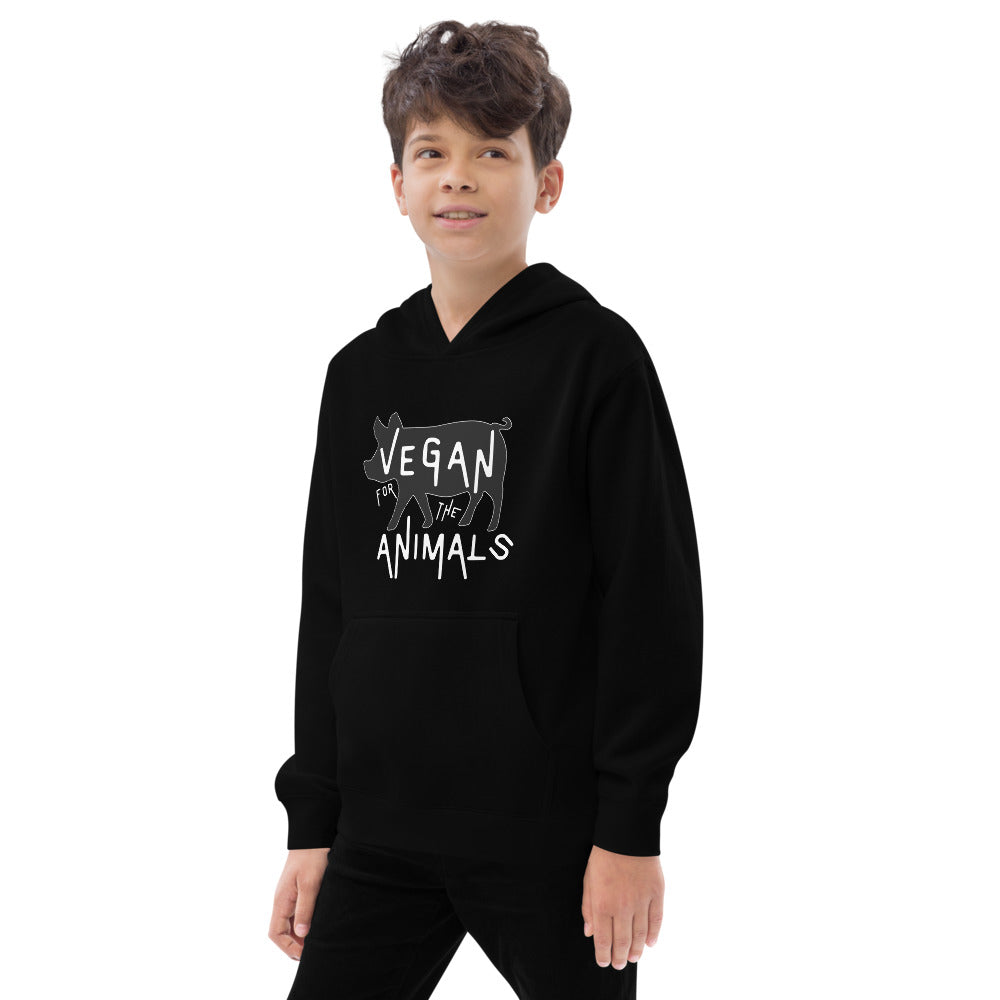 Kids Vegan Fleece Hoodie
