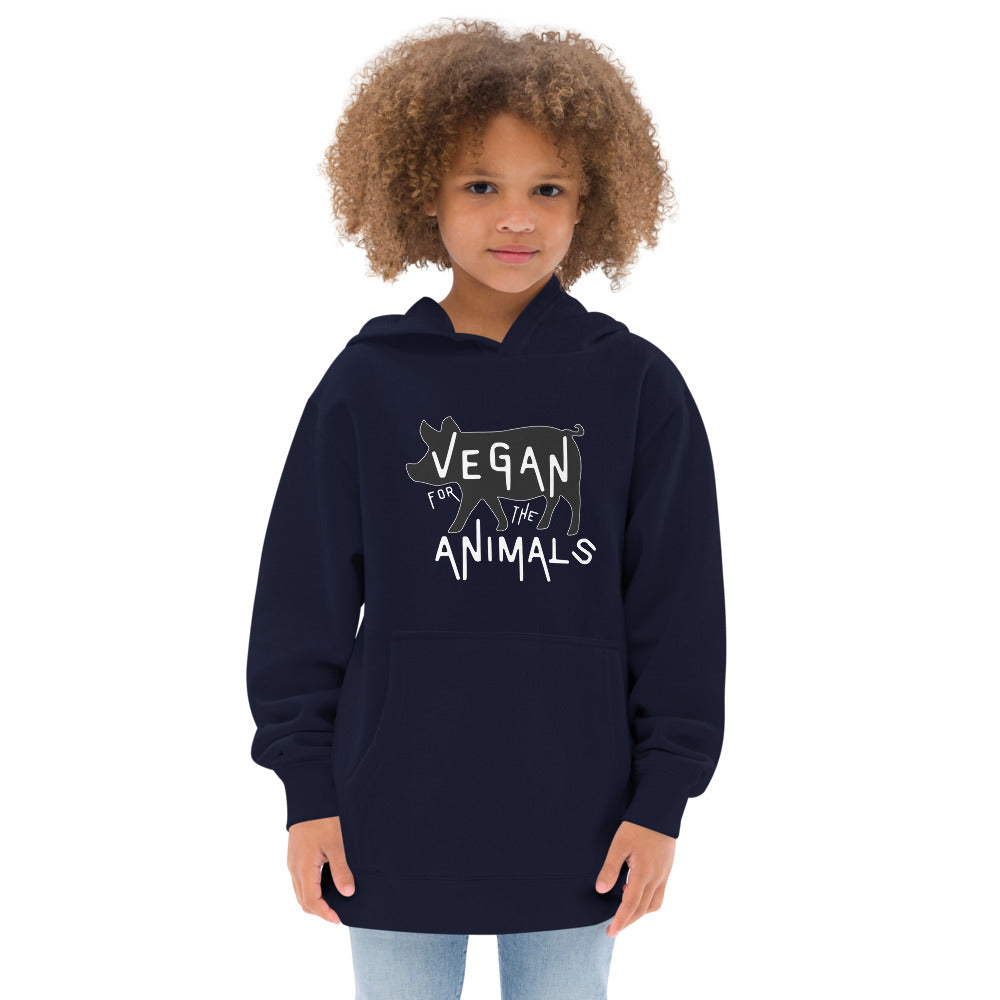 Kids Vegan Fleece Hoodie