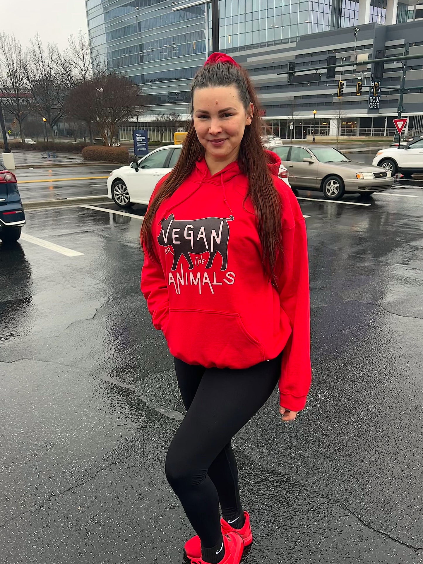 VEGAN For The Animals Unisex Hoodie