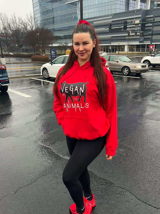 VEGAN For The Animals Unisex Hoodie
