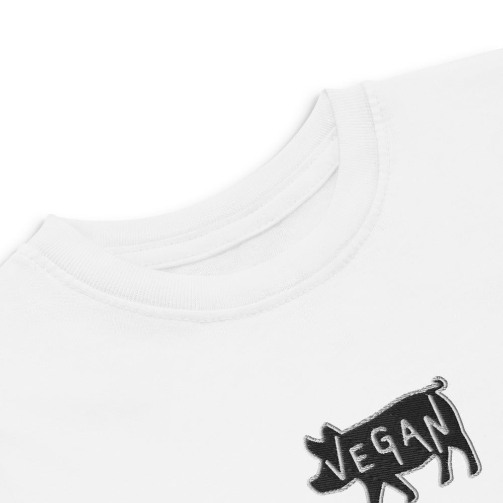 VEGAN Toddler Embroidered jersey t-shirt