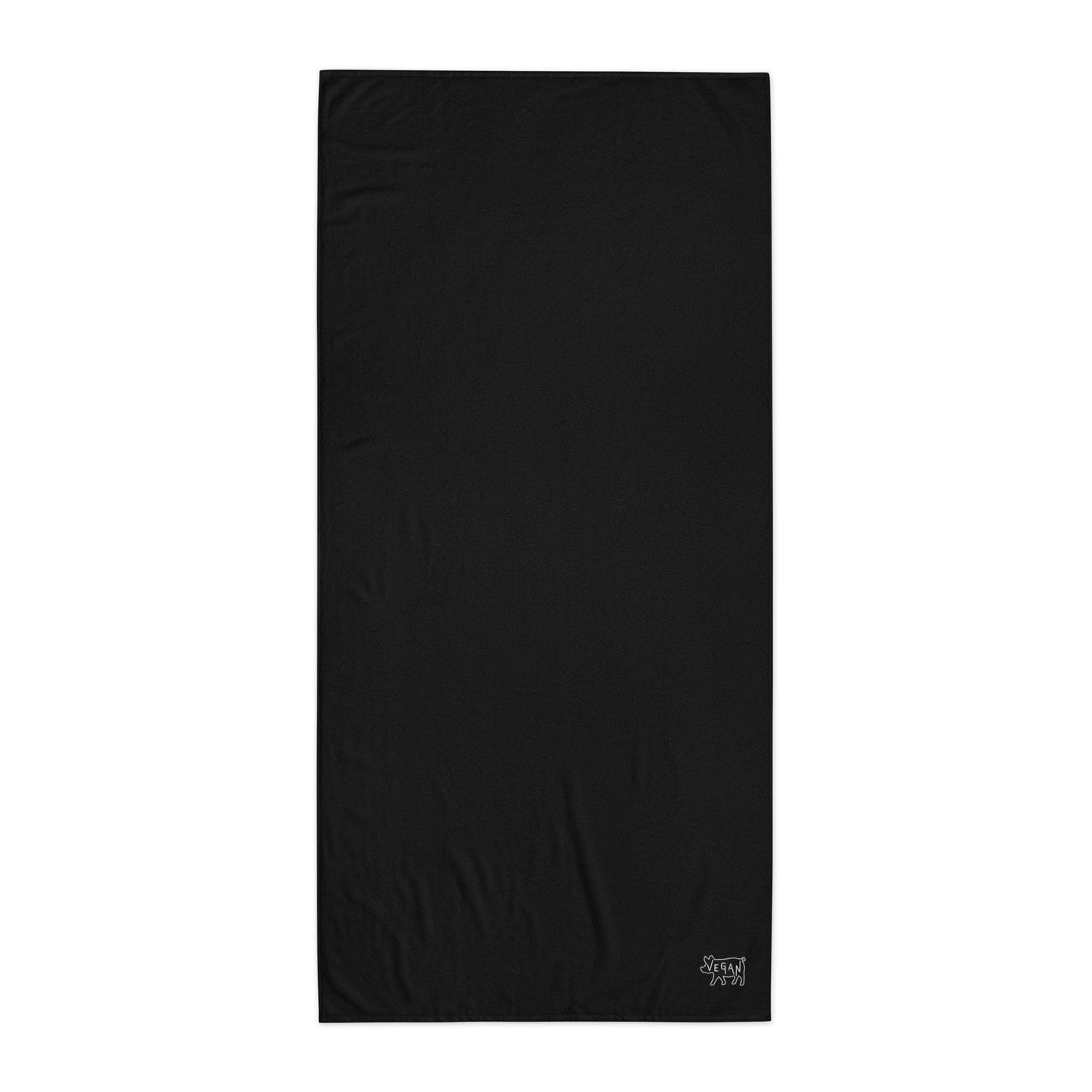 VEGAN Turkish cotton embroidered towel