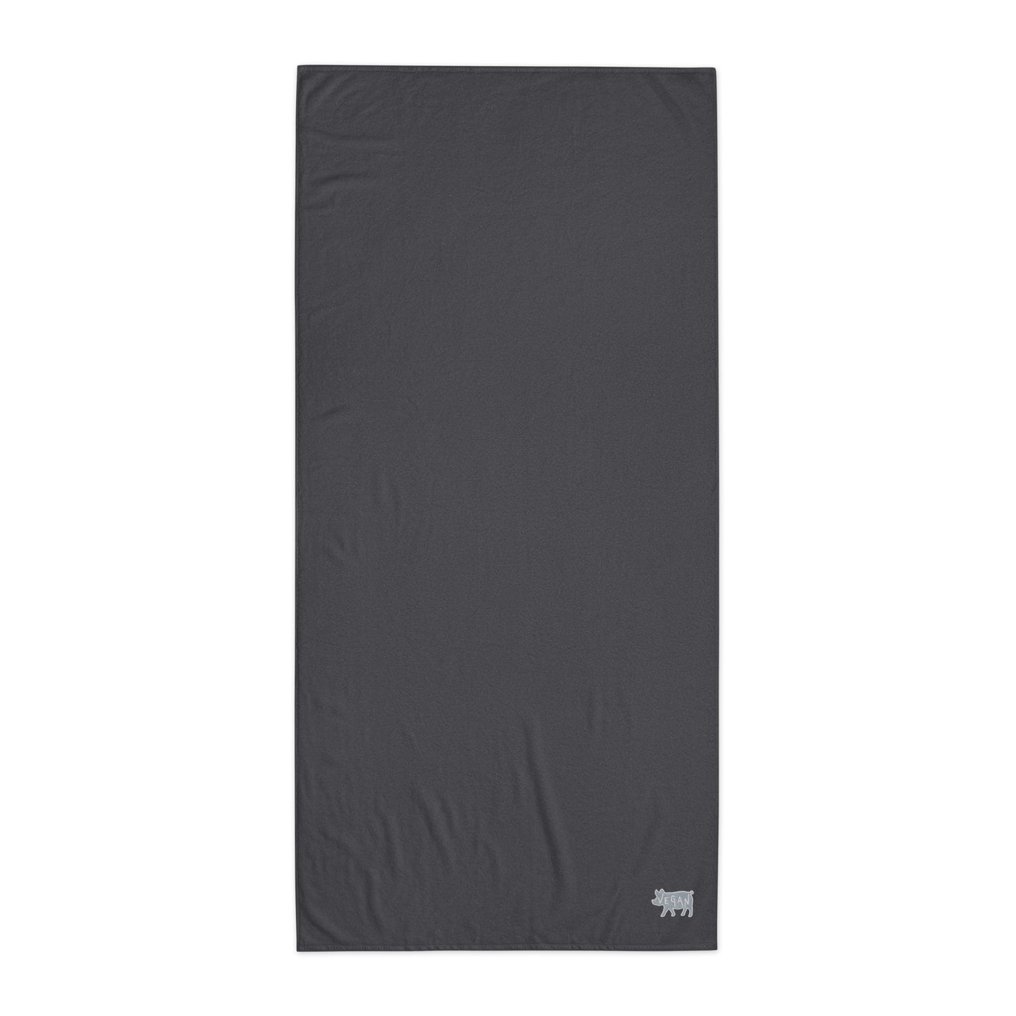 VEGAN Turkish cotton embroidered towel