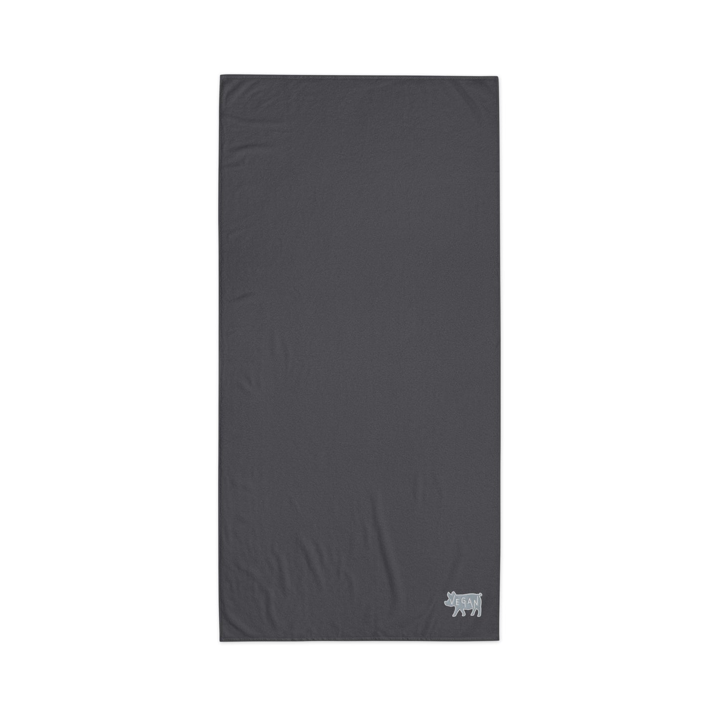 VEGAN Turkish cotton embroidered towel
