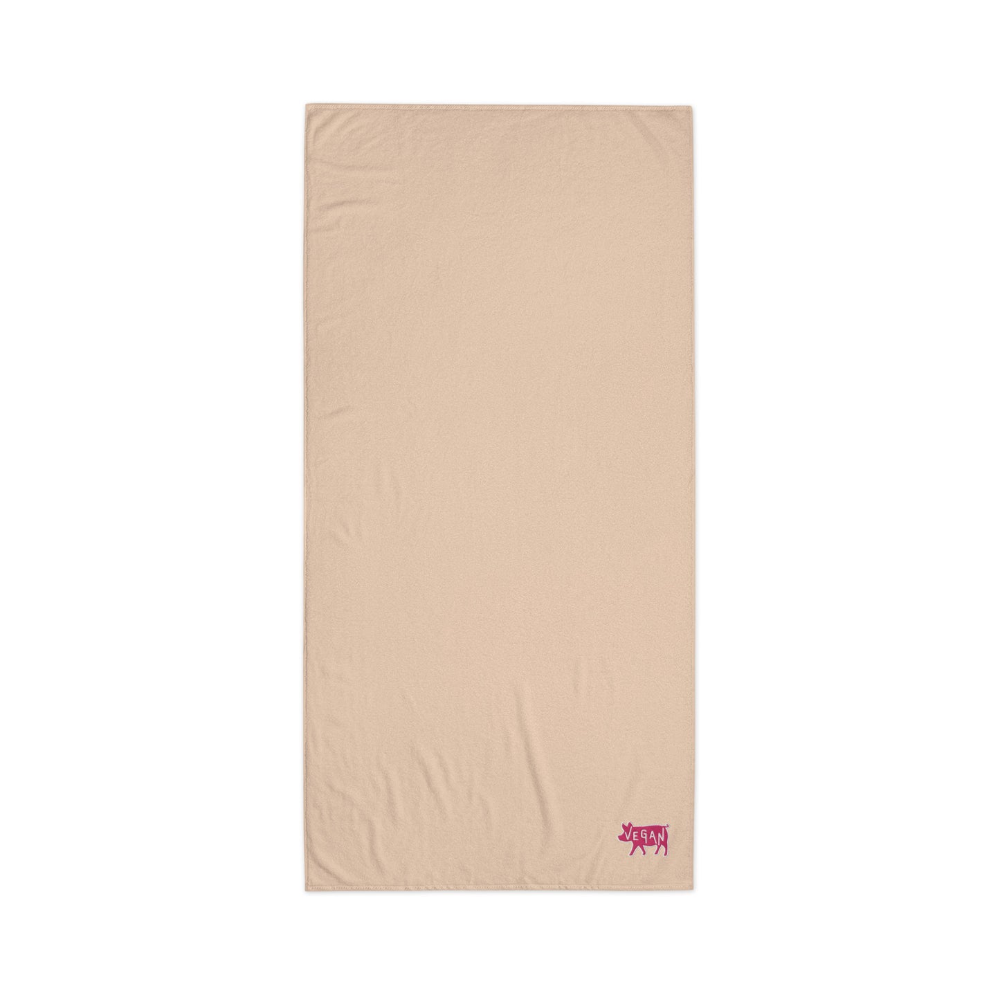 VEGAN Turkish cotton embroidered towel