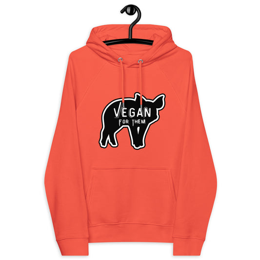 VEGAN For Them Unisex Eco Raglan Hoodie