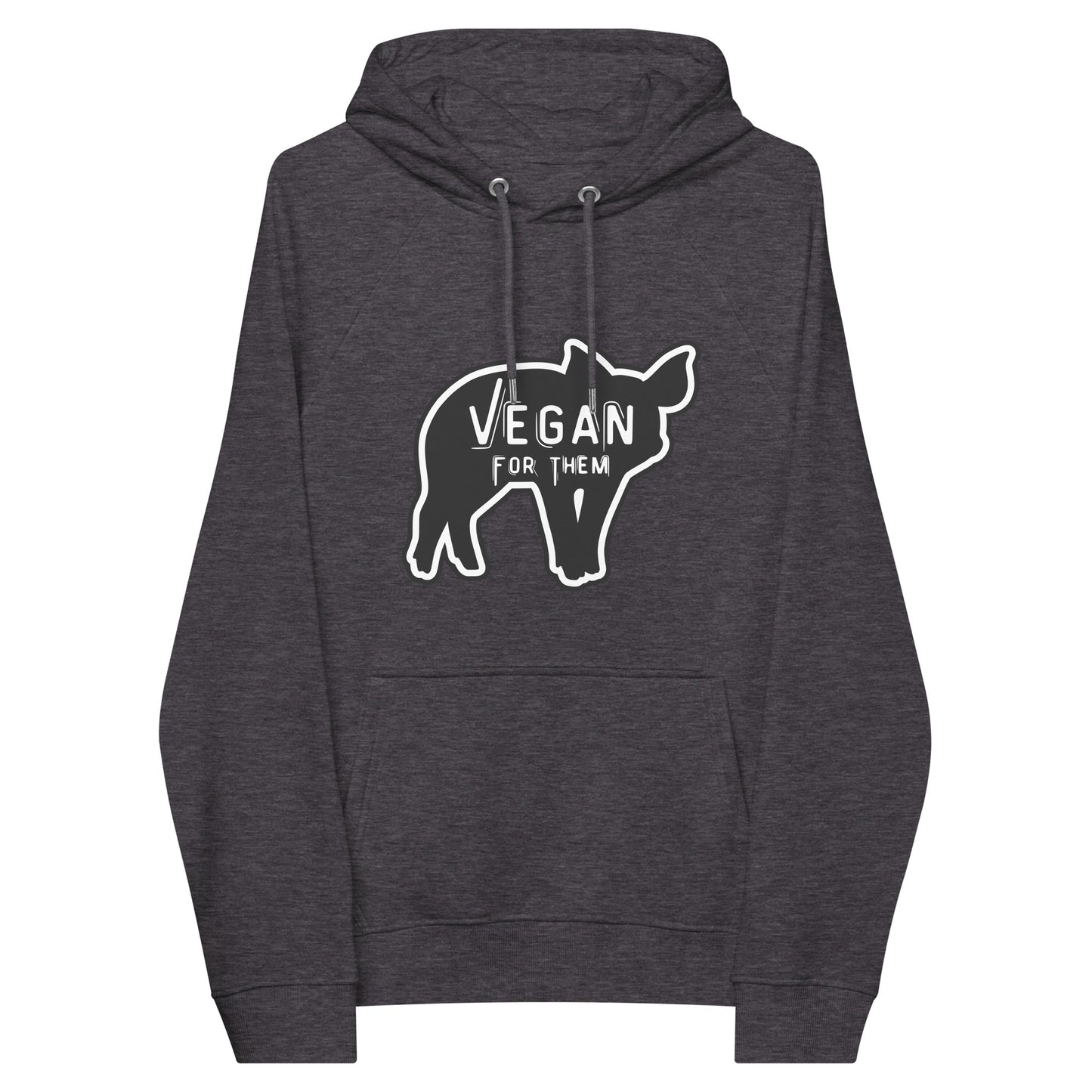 VEGAN For Them Unisex Eco Raglan Hoodie
