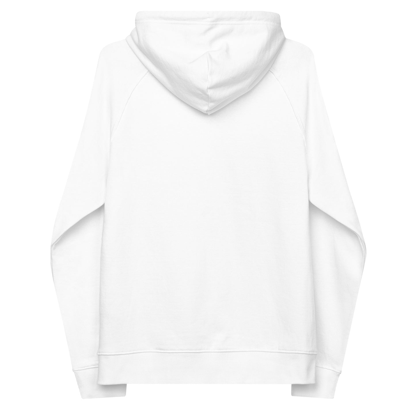 VEGAN Customizable Text Unisex Eco Raglan Hoodie