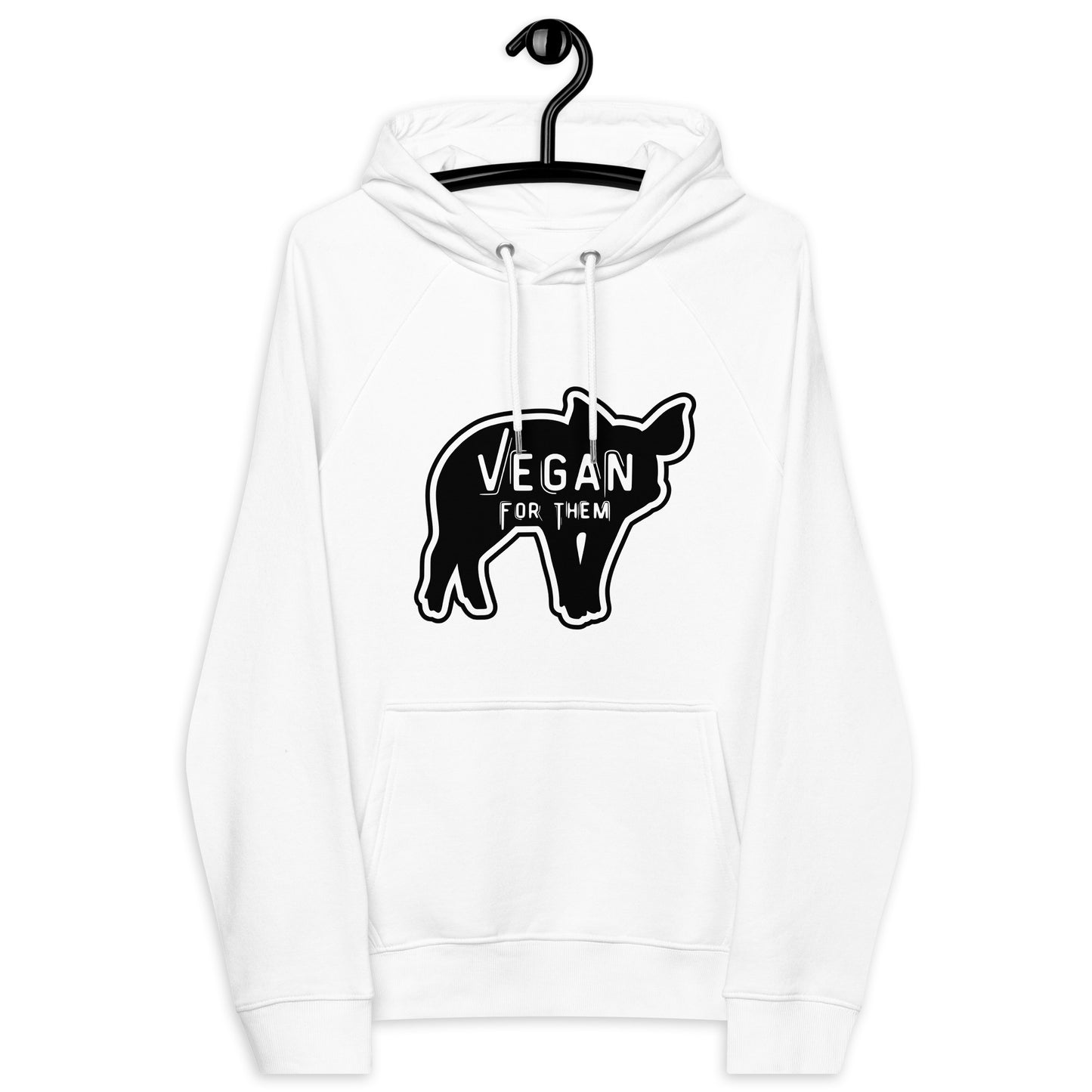 VEGAN For Them Unisex Eco Raglan Hoodie