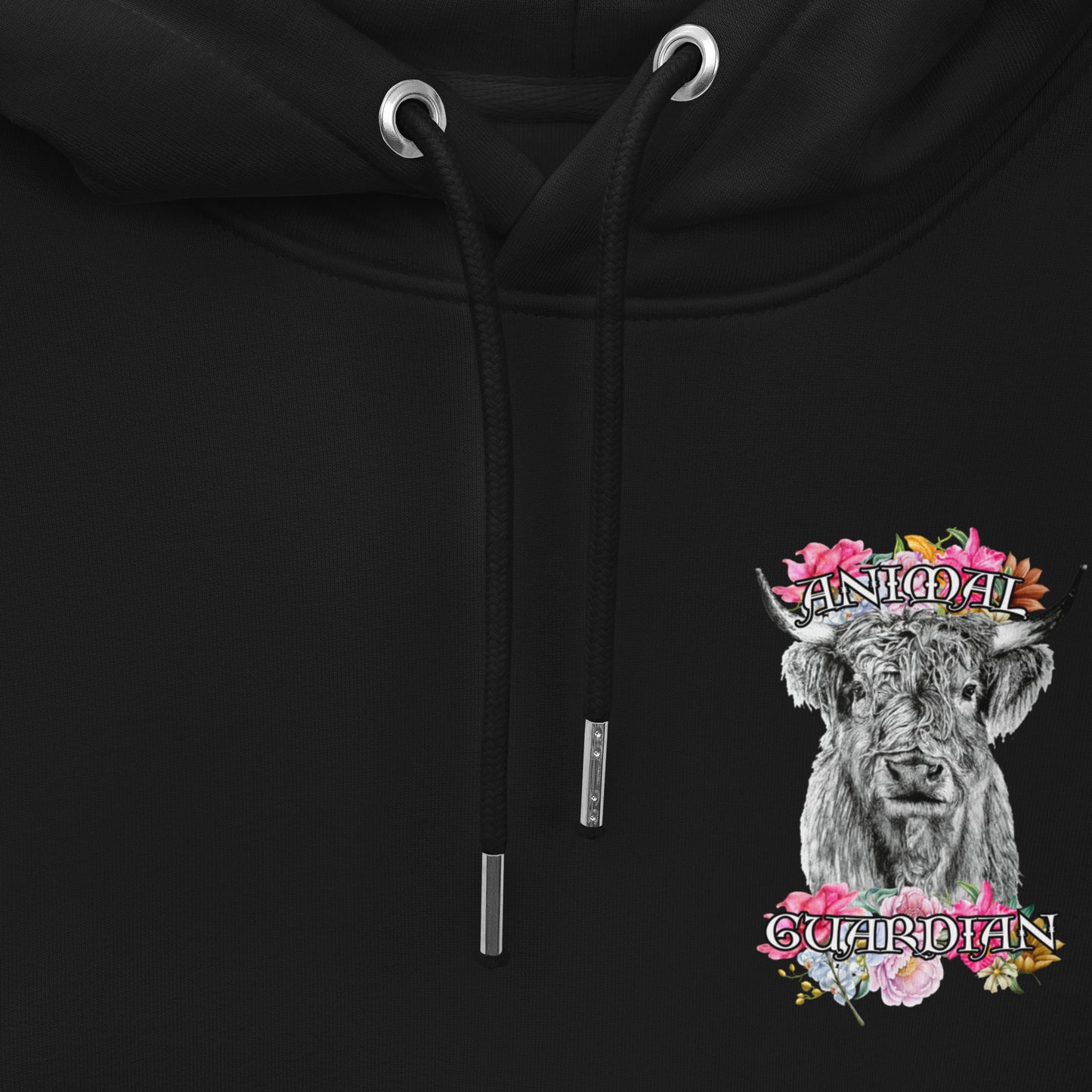 VEGAN "Animal Guardian" Unisex Essential Eco Hoodie
