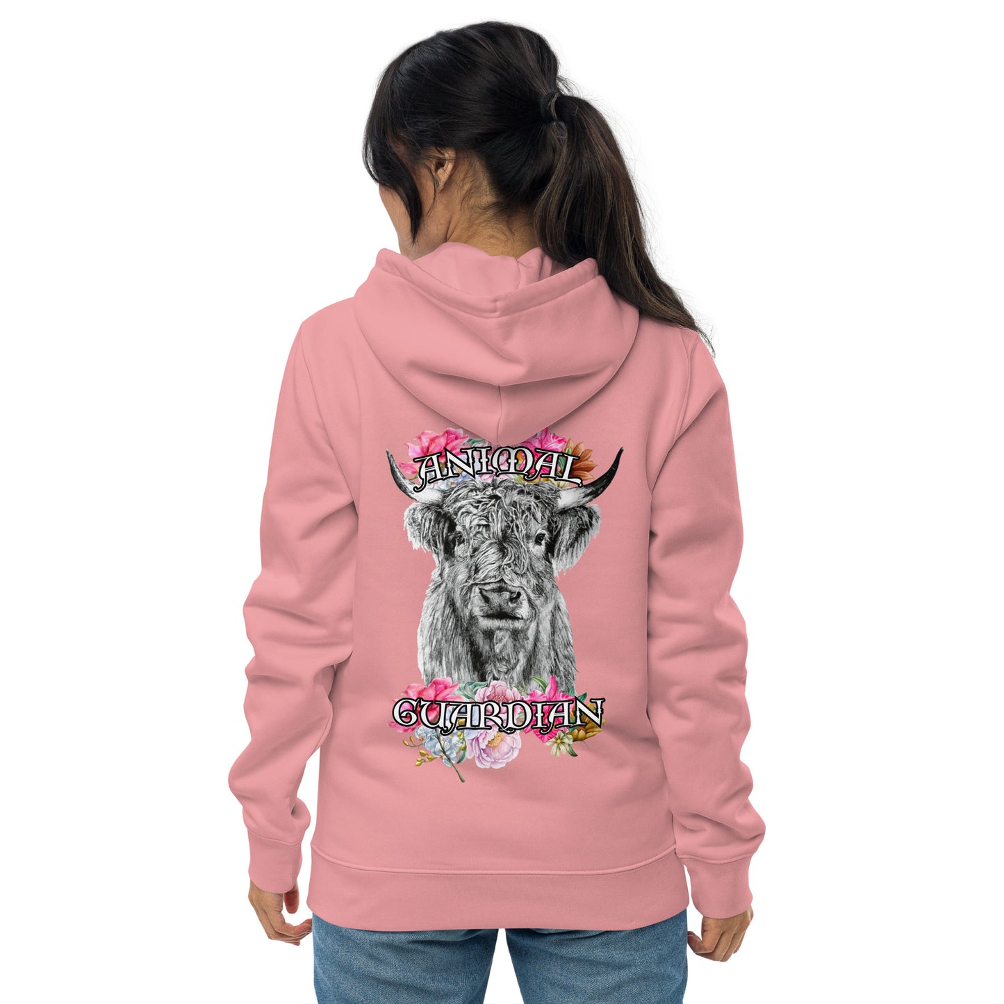 VEGAN "Animal Guardian" Unisex Essential Eco Hoodie