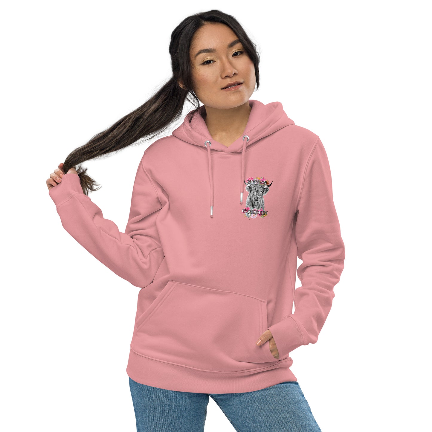 VEGAN "Animal Guardian" Unisex Essential Eco Hoodie